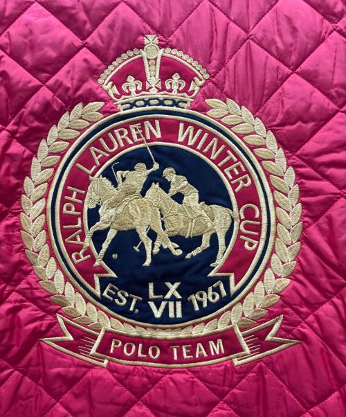 POLO RALPH LAUREN（ポロ・ラルフローレン）POLO RALPH LAUREN (ポロ・ラルフローレン) リバーシブルジャケット レッド×ブラック サイズ:Lの古着・服飾アイテム