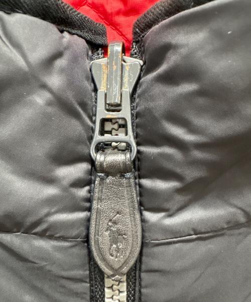 POLO RALPH LAUREN（ポロ・ラルフローレン）POLO RALPH LAUREN (ポロ・ラルフローレン) リバーシブルジャケット レッド×ブラック サイズ:Lの古着・服飾アイテム