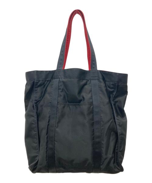 PORTER（ポーター）PORTER (ポーター) Coca Cola (コカコーラ) トートバッグ ブラック×レッドの古着・服飾アイテム