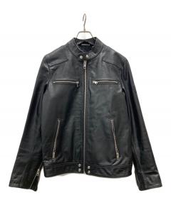 中古・古着通販】JOHNBULL (ジョンブル) レザーシングルライダース