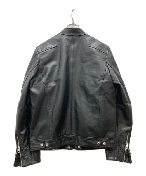 DIESEL（ディーゼル）DIESEL (ディーゼル) L-BOY-R-NEWレザージャケット ブラック サイズ:Lの古着・服飾アイテム
