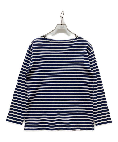 SAINT JAMES（セントジェームス）SAINT JAMES (セントジェームス) バスクシャツ ネイビー サイズ:表記無しの古着・服飾アイテム