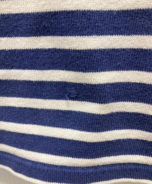SAINT JAMES（セントジェームス）SAINT JAMES (セントジェームス) バスクシャツ ネイビー サイズ:表記無しの古着・服飾アイテム