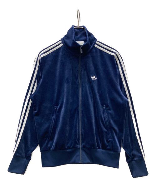 adidas（アディダス）adidas (アディダス) ファイヤーバード ベロアトラックトップジャケット ネイビー サイズ:XSの古着・服飾アイテム