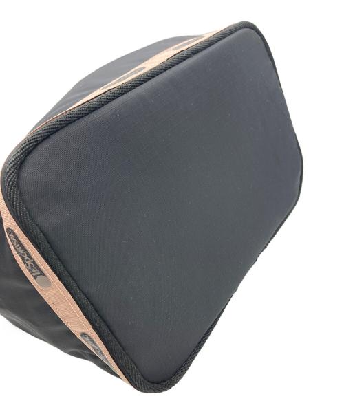 LeSportsac（レスポートサック）LeSportsac (レスポートサック) MED DRAWSTRING BAG ブラックの古着・服飾アイテム