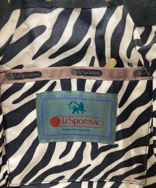 LeSportsac（レスポートサック）LeSportsac (レスポートサック) MED DRAWSTRING BAG ブラックの古着・服飾アイテム