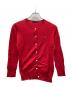 RALPH LAUREN（ラルフローレン）の古着「丸首カーディガン」｜レッド