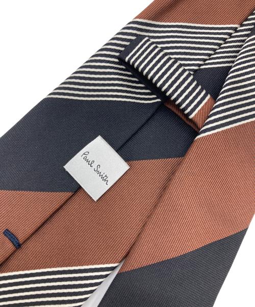 PAUL SMITH（ポールスミス）Paul Smith (ポールスミス) ソリッド＆ストライプ タイ サイズ:FREEの古着・服飾アイテム