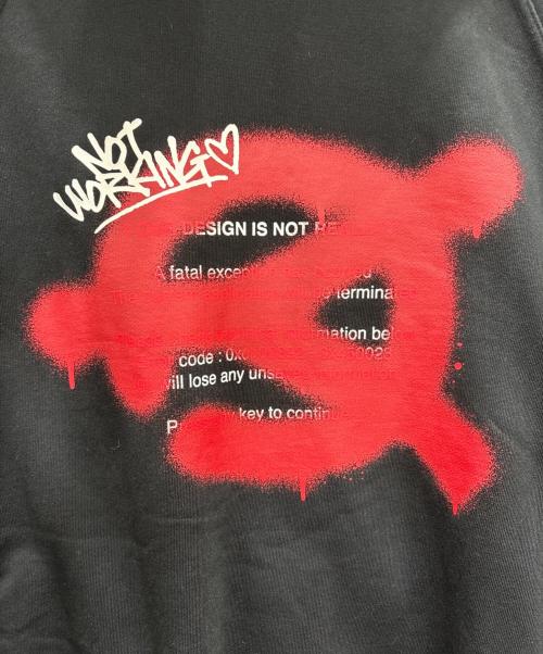 OY（オーワイ）OY (オーワイ) プルオーバーパーカー ブラック サイズ:2の古着・服飾アイテム
