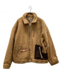kooi（コーイ）の古着「シャギーブルゾン」｜ブラウン