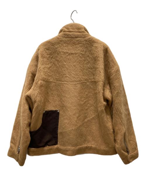 kooi（コーイ）KOOI (コーイ) シャギーブルゾン ブラウン サイズ:１の古着・服飾アイテム