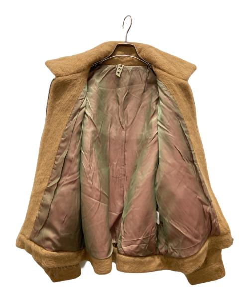 kooi（コーイ）KOOI (コーイ) シャギーブルゾン ブラウン サイズ:１の古着・服飾アイテム