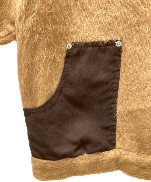 kooi（コーイ）KOOI (コーイ) シャギーブルゾン ブラウン サイズ:１の古着・服飾アイテム