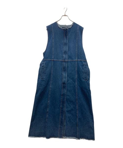 As know as（アズノゥアズ）As know as (アズノゥアズ) デニムでロングOP/ワンピース インディゴ サイズ:3の古着・服飾アイテム
