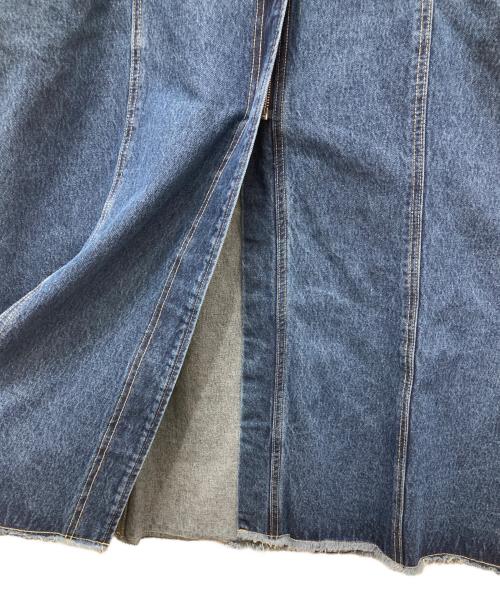As know as（アズノゥアズ）As know as (アズノゥアズ) デニムでロングOP/ワンピース インディゴ サイズ:3の古着・服飾アイテム