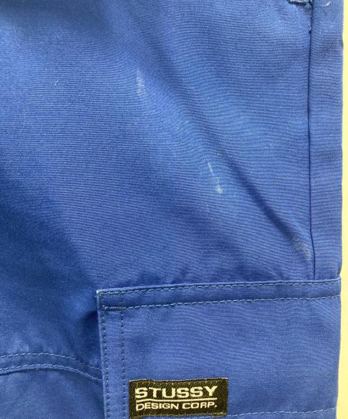 stussy（ステューシー）stussy (ステューシー) カーゴパンツ ブルー サイズ:5の古着・服飾アイテム