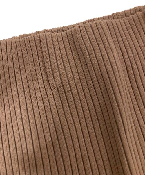Noble（ノーブル）Noble (ノーブル) トタンテレコタイトスカート ブラウン サイズ:38の古着・服飾アイテム