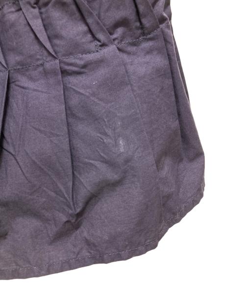 ne quittez pas（ヌキテパ）ne quittez pas (ヌキテパ) COTTON POPLIN WAVE BLOUSE パープル サイズ:記載無しの古着・服飾アイテム