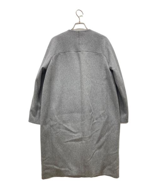 ANAYI（アナイ）ANAYI (アナイ) ノーカラーコート グレー サイズ:38の古着・服飾アイテム