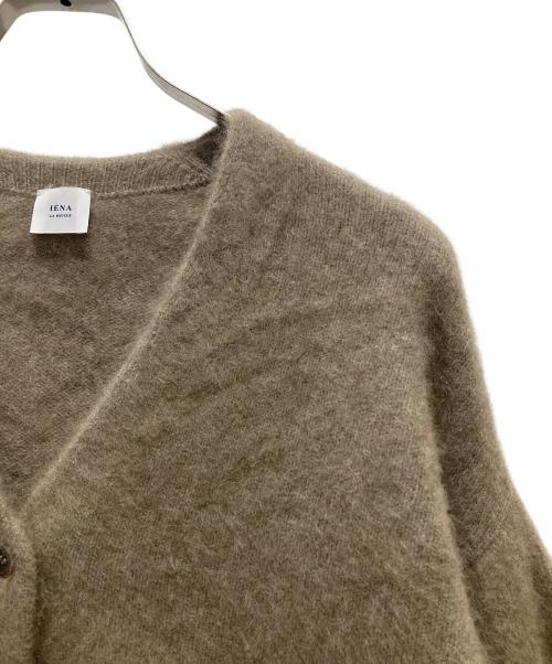 IENA（イエナ）IENA (イエナ) LA BOUCLE ファーニットカーディガン ブラウン サイズ:表記無しの古着・服飾アイテム