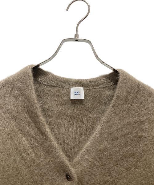IENA（イエナ）IENA (イエナ) LA BOUCLE ファーニットカーディガン ブラウン サイズ:表記無しの古着・服飾アイテム