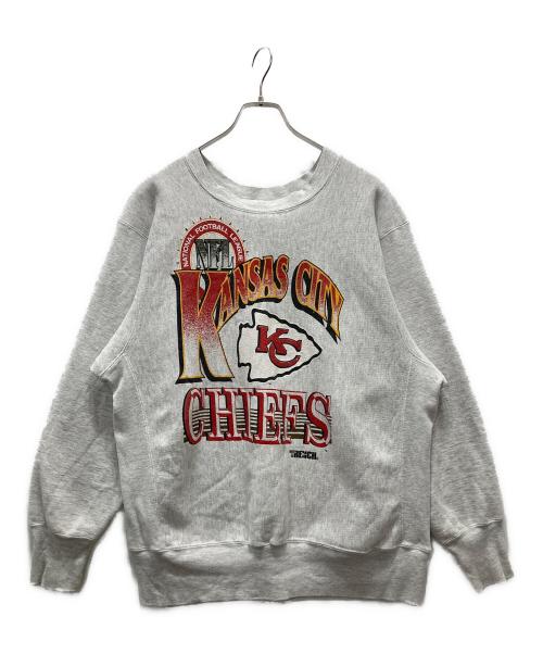 USED（ユーズド）USED (ユーズド) NFL プリントスウェット グレー サイズ:不明の古着・服飾アイテム