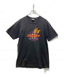 SUPREME（シュプリーム）の古着「17AW Fire Tee」｜ブラック