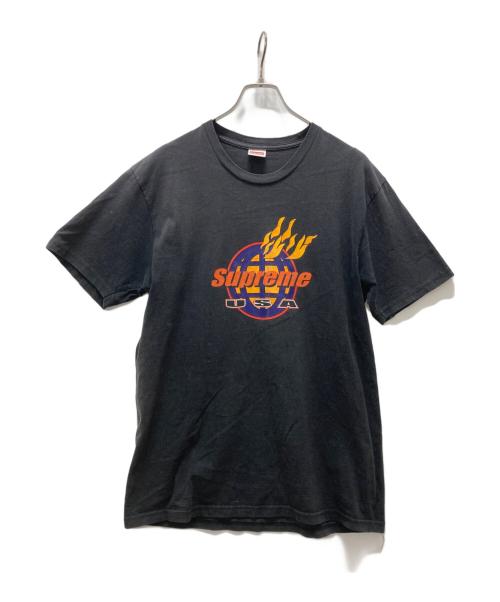 SUPREME（シュプリーム）SUPREME (シュプリーム) 17AW Fire Tee ブラック サイズ:Lの古着・服飾アイテム