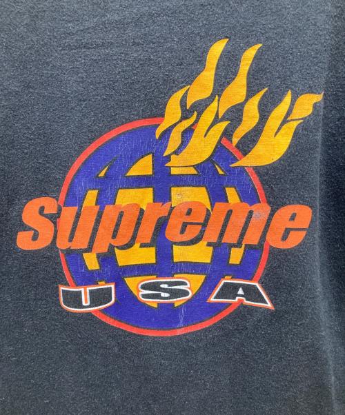 SUPREME（シュプリーム）SUPREME (シュプリーム) 17AW Fire Tee ブラック サイズ:Lの古着・服飾アイテム