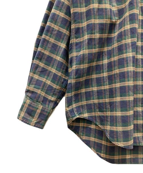 POLO RALPH LAUREN（ポロ・ラルフローレン）POLO RALPH LAUREN (ポロ・ラルフローレン) チェックシャツ ネイビー サイズ:XLの古着・服飾アイテム