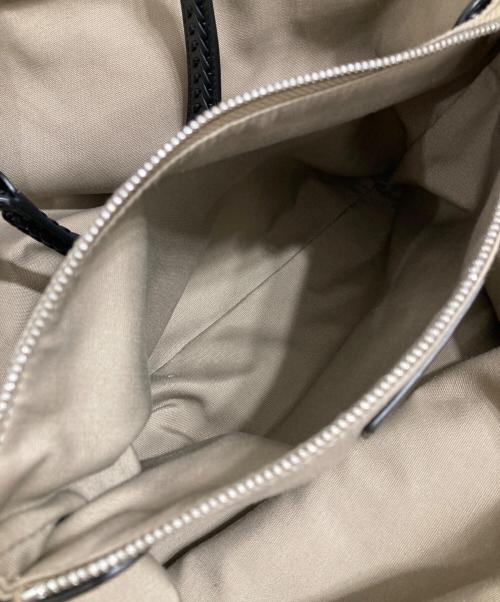 EMPORIO ARMANI（エンポリオ アルマーニ）EMPORIO ARMANI (エンポリオ アルマーニ) MYEAショッパーバスケットバッグ グリーンの古着・服飾アイテム