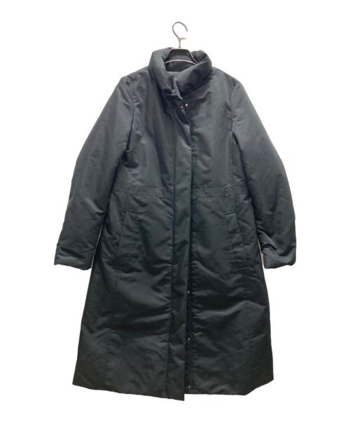 icB（アイシービー）icB (アイシービー) シームレススタンドカラーダウンコート ブラック サイズ:US6の古着・服飾アイテム