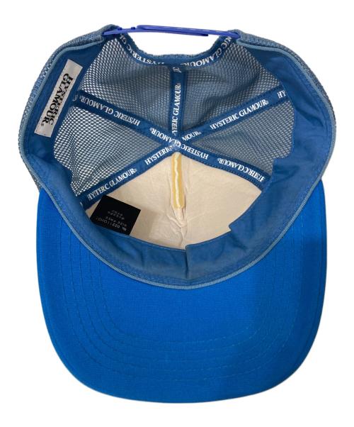 Hysteric Glamour（ヒステリックグラマー）Hysteric Glamour (ヒステリックグラマー) Hysteric Unlimited Mesh Cap ブルー サイズ:Fの古着・服飾アイテム