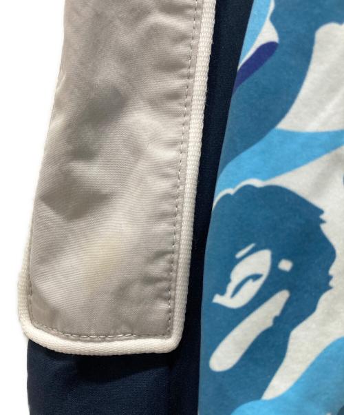 A BATHING APE（アベイシングエイプ）A BATHING APE (アベイシングエイプ) ABC Camo Pullover JERSEY ネイビー サイズ:Lの古着・服飾アイテム