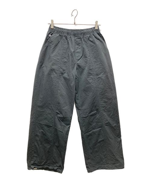 OHOTORO（オオトロ）OHOTORO (オオトロ) イージーパンツ グレー サイズ:ｍの古着・服飾アイテム