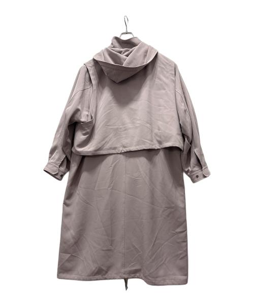 HARE（ハレ）HARE (ハレ) レイヤードコート ベージュ サイズ:Fの古着・服飾アイテム