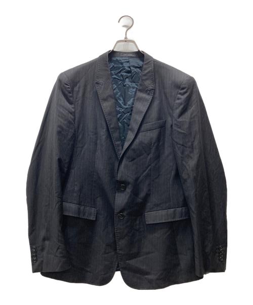 EMPORIO ARMANI（エンポリオ アルマーニ）EMPORIO ARMANI (エンポリオ アルマーニ) テーラードジャケット ブラック サイズ:54の古着・服飾アイテム