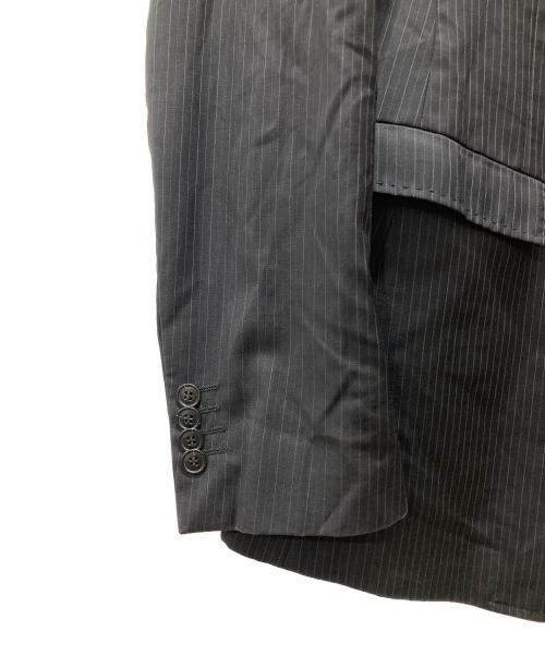 EMPORIO ARMANI（エンポリオ アルマーニ）EMPORIO ARMANI (エンポリオ アルマーニ) テーラードジャケット ブラック サイズ:54の古着・服飾アイテム