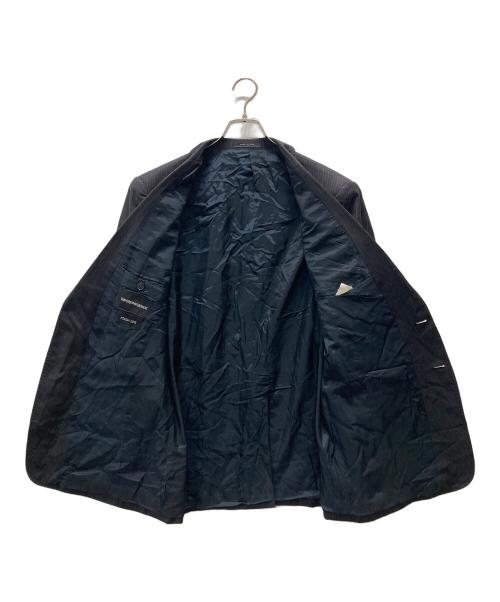 EMPORIO ARMANI（エンポリオ アルマーニ）EMPORIO ARMANI (エンポリオ アルマーニ) テーラードジャケット ブラック サイズ:54の古着・服飾アイテム