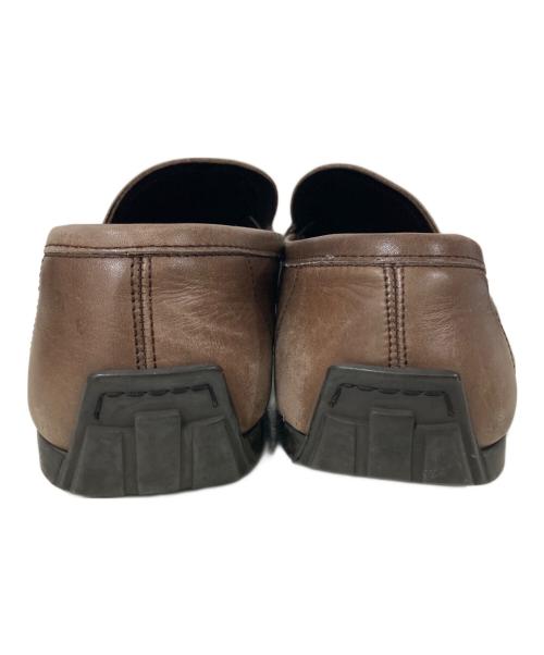 Salvatore Ferragamo（サルヴァトーレ フェラガモ）Salvatore Ferragamo (サルヴァトーレ フェラガモ) ガンチーニローファー ブラウン サイズ:10の古着・服飾アイテム