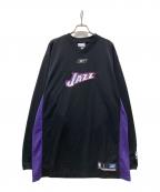 REEBOKリーボック）の古着「NBA Utah Jazz カットソー」｜ブラック