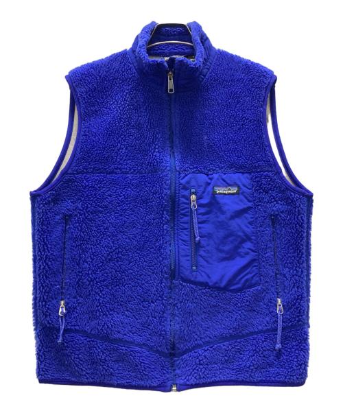 Patagonia（パタゴニア）Patagonia (パタゴニア) クラッシク・レトロX・ベスト ブルー サイズ:Mの古着・服飾アイテム
