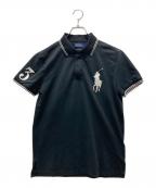 POLO RALPH LAURENポロ・ラルフローレン）の古着「ポロシャツ」｜ブラック