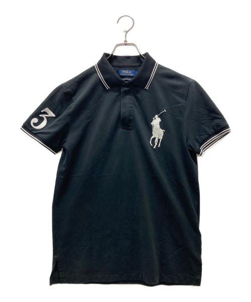 POLO RALPH LAUREN（ポロ・ラルフローレン）POLO RALPH LAUREN (ポロ・ラルフローレン) ポロシャツ ブラック サイズ:SPの古着・服飾アイテム