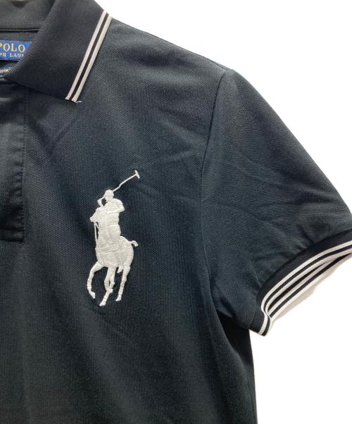 POLO RALPH LAUREN（ポロ・ラルフローレン）POLO RALPH LAUREN (ポロ・ラルフローレン) ポロシャツ ブラック サイズ:SPの古着・服飾アイテム