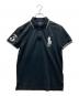 POLO RALPH LAUREN（ポロ・ラルフローレン）の古着「ポロシャツ」｜ブラック
