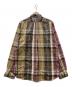 Engineered Garments (エンジニアド ガーメンツ) チェックBDシャツ ブラウン サイズ:XS：5000円