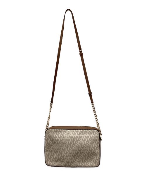 MICHAEL KORS（マイケル・コース）MICHAEL KORS (マイケル・コース) ショルダーバッグ ホワイトの古着・服飾アイテム
