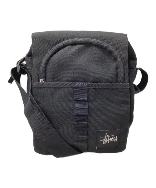 stussy（ステューシー）stussy (ステューシー) ショルダーバッグ ブラックの古着・服飾アイテム