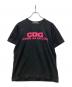 CDG（シーディージー）の古着「Tシャツ」｜ブラック